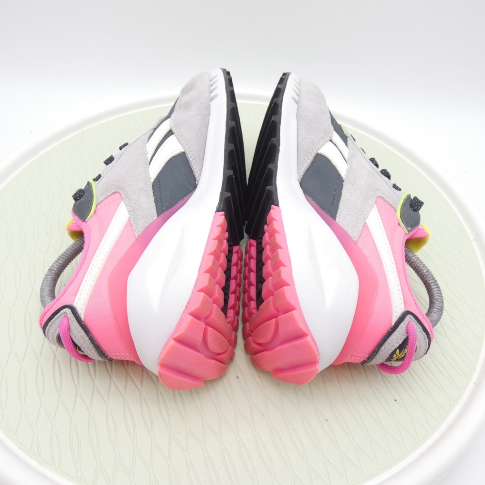 Reebok Classic Legacy AZ Womens Shoes Size 8 Grey Pink Neon Yellow GZ1616 - Picture 6 of 10